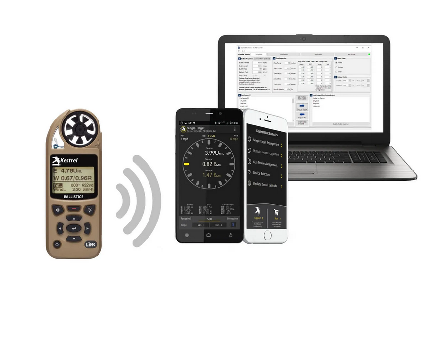 Anemómetro Kestrel 5700 Ballistics LiNK - Imagen 6
